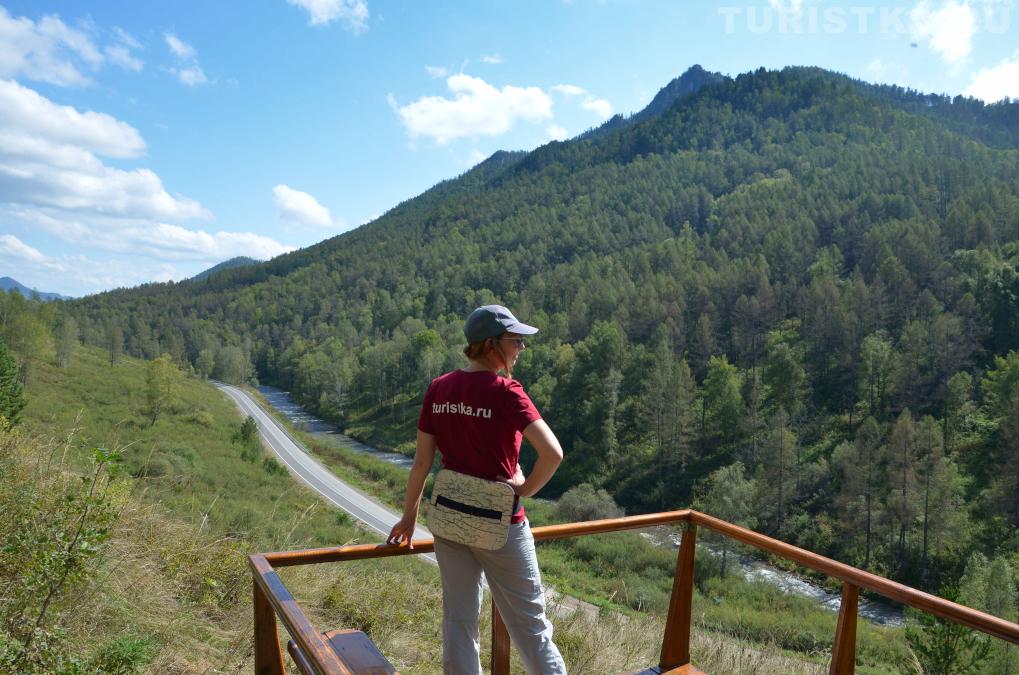 Смотровая площадка над рекой Ануй