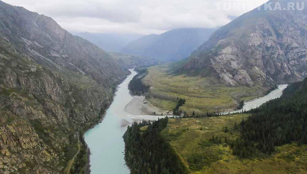 По течению Катуни. Аргут справа