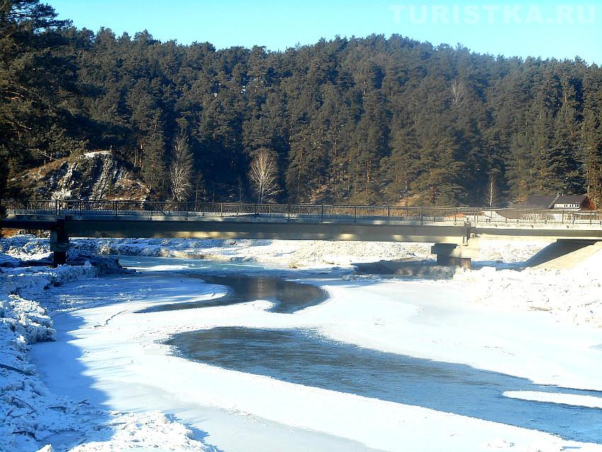 Новый капитальный мост к Чемальской ГЭС