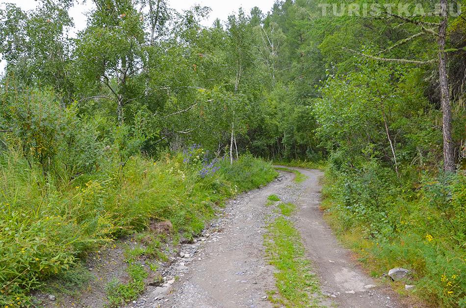 Старая дорога на перевал Чике-Таман