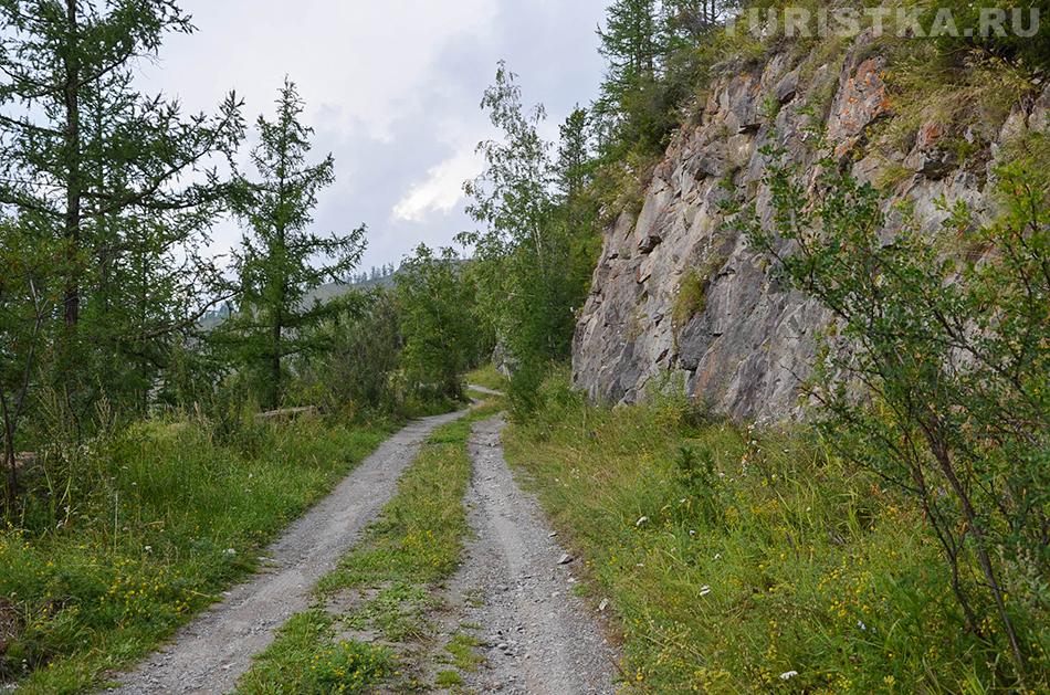 Старая дорога на перевал Чике-Таман