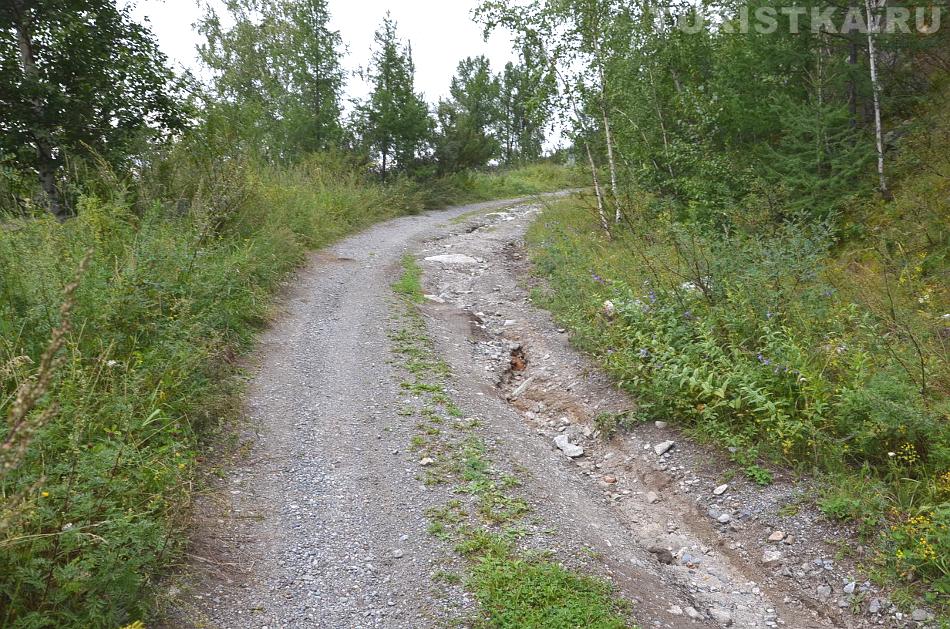 Старая дорога на перевал Чике-Таман
