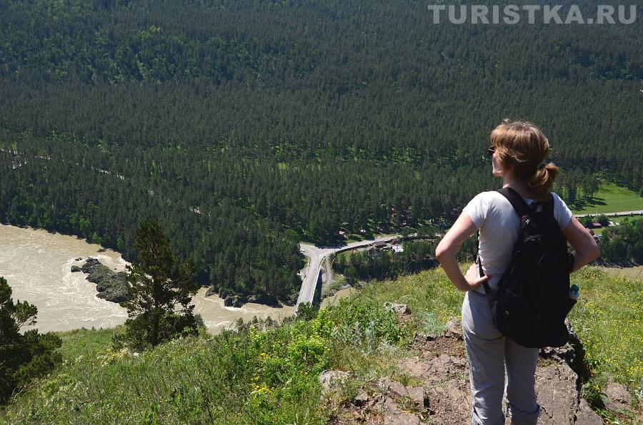 Вид на Аскатский мост после воторого подъема