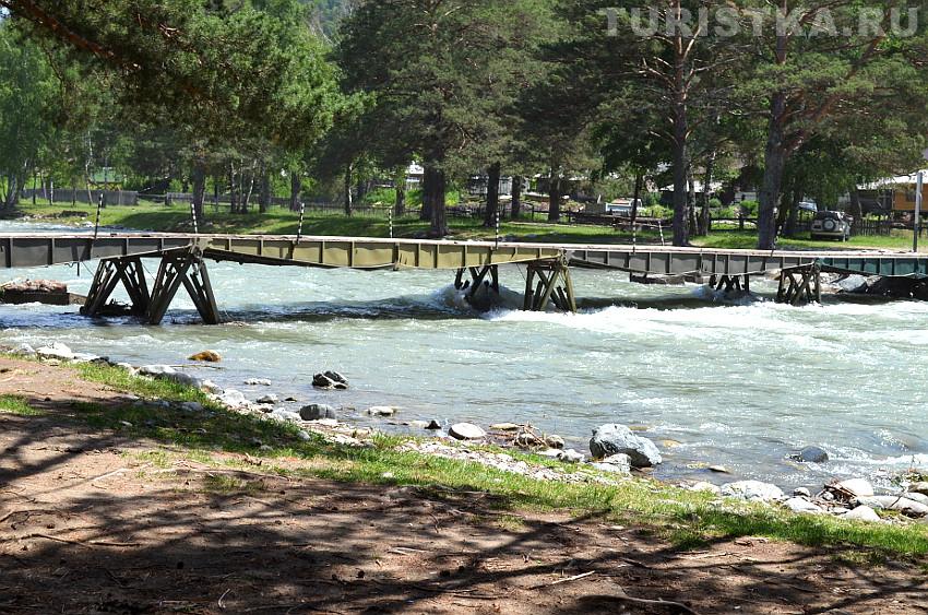 Мост к Чемальской ГЭС