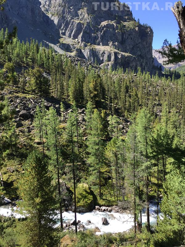 Правая Шавла недалеко от Шавлинского озера