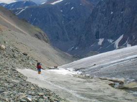 Отдых на Алтае : Ледники Актру : Ледник Большой Актру