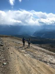 Горный Алтай : Первый экстремальный триатлон в России : Wild Siberia xtreme triathlon 2020 : Забег на Акташский ретранслятор