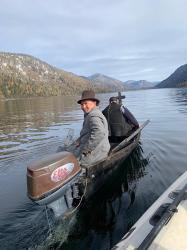 Горный Алтай : Телецкое озеро : Съемки художественного фильма «Бансу»