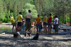 Горный Алтай : Первый летний фестиваль Байана 2014 : Мастер-класс Светланы Патрушевой Стихийная сила