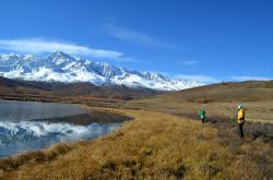Горный Алтай : Золотая осень на Алтае : В урочище Ештыкёль