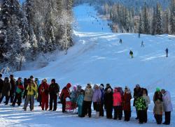 Телецкое озеро : Горнолыжный комплекс Артыбаш