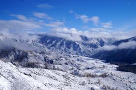 По Алтаю на комфортном внедорожнике : Зима на Алтае