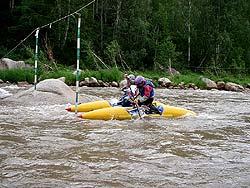 Горный Алтай : Фестиваль Песчаная-2011 : Прохождение ворот