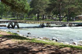 Горный Алтай : Мост к Чемальской ГЭС
