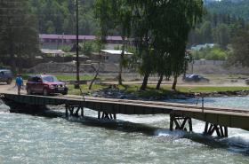 Горный Алтай : Мост к Чемальской ГЭС