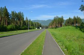 Горный Алтай : Дорога по левому берегу от озера Ая к Бирюзовой Катуни