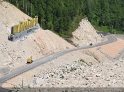 Белокуриха-2 : горно-серпантинная дорога : смотровые площадки