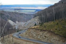 Туркластер Белокуриха-2 : горно-серпантинная дорога