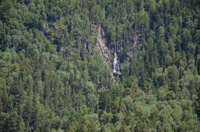 Отдых на Алтае : Телецкое озеро экскурсии к водопадам : Водопад Малый Корбу
