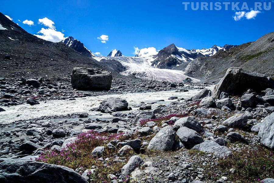 Софийский ледник и река Акколь