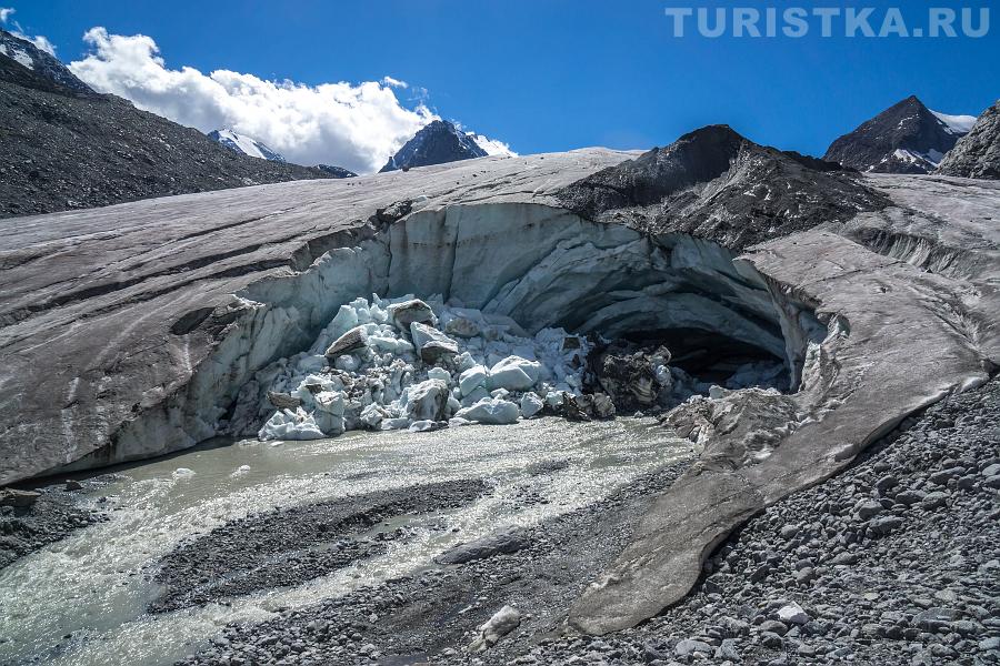 Софийский ледник и начало реки Ак-Коль