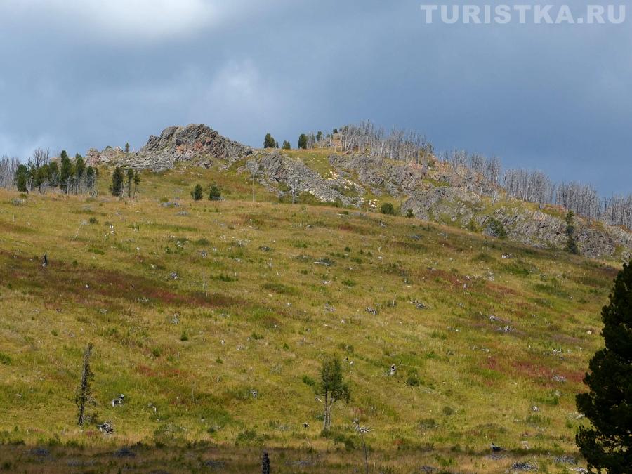 Гора Тияхта на Семинском перевале