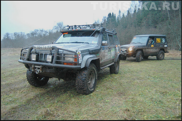 Соревнования внедорожников