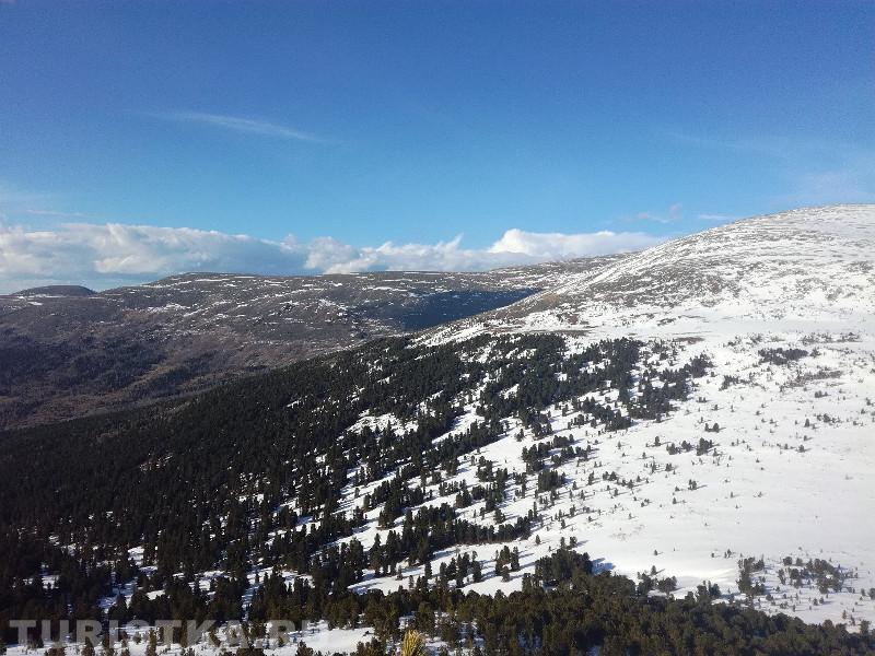 Семинский перевал вблизи горы Сарлык