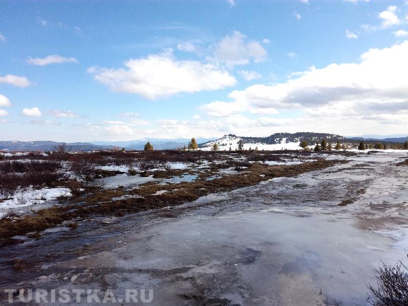 Семинский перевал вблизи горы Сарлык