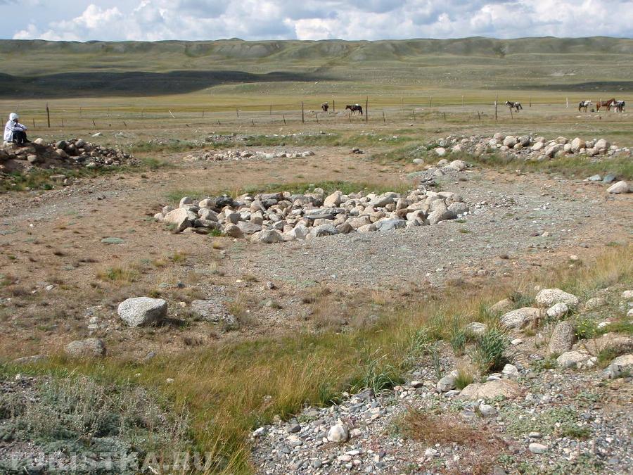 Курган, где была найдена "принцесса Укока"