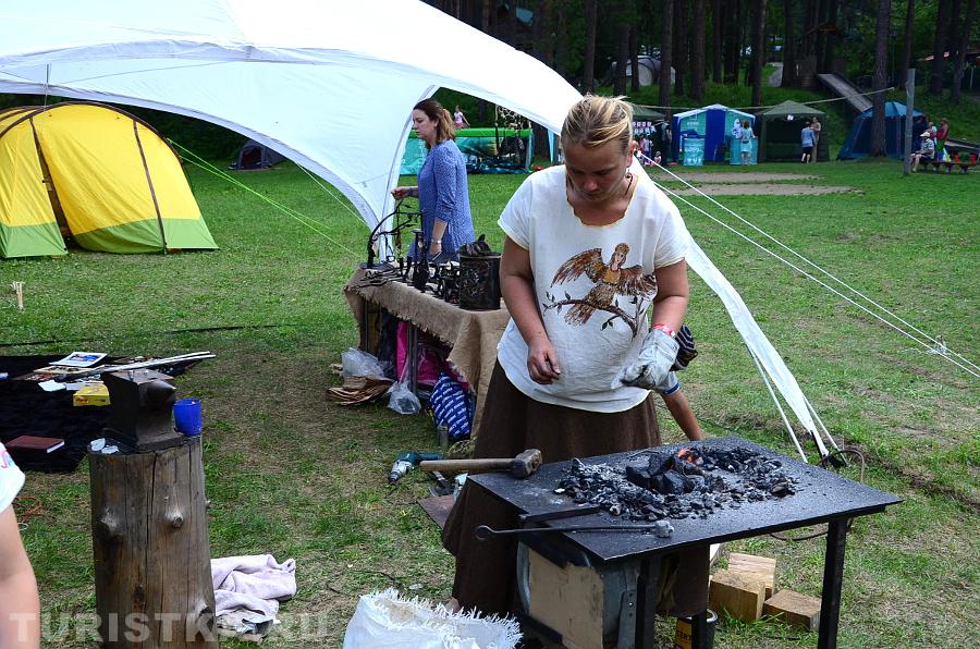 Женщина-кузнец Анна Билецкая