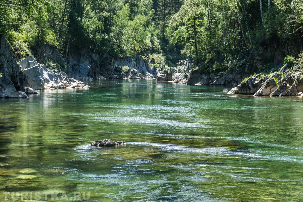 Девичьи плесы на реке Кумир