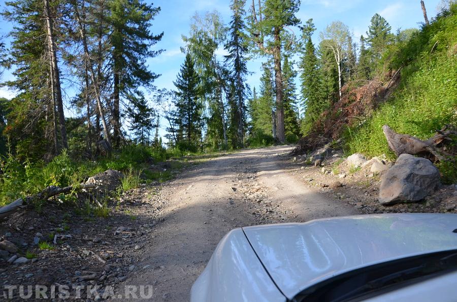 Дорога на гору Тилан-Туу