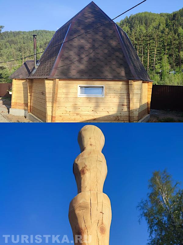 Аил-музей алтайской культуры в селе Черемшанка