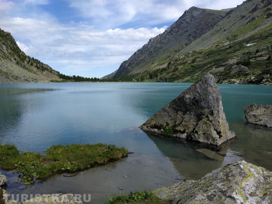 Озеро Куйгук, вид с южного берега