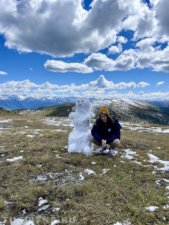 2. "Нашла себе мальчика чика Анечка на Ачике". Перевал Ачик.