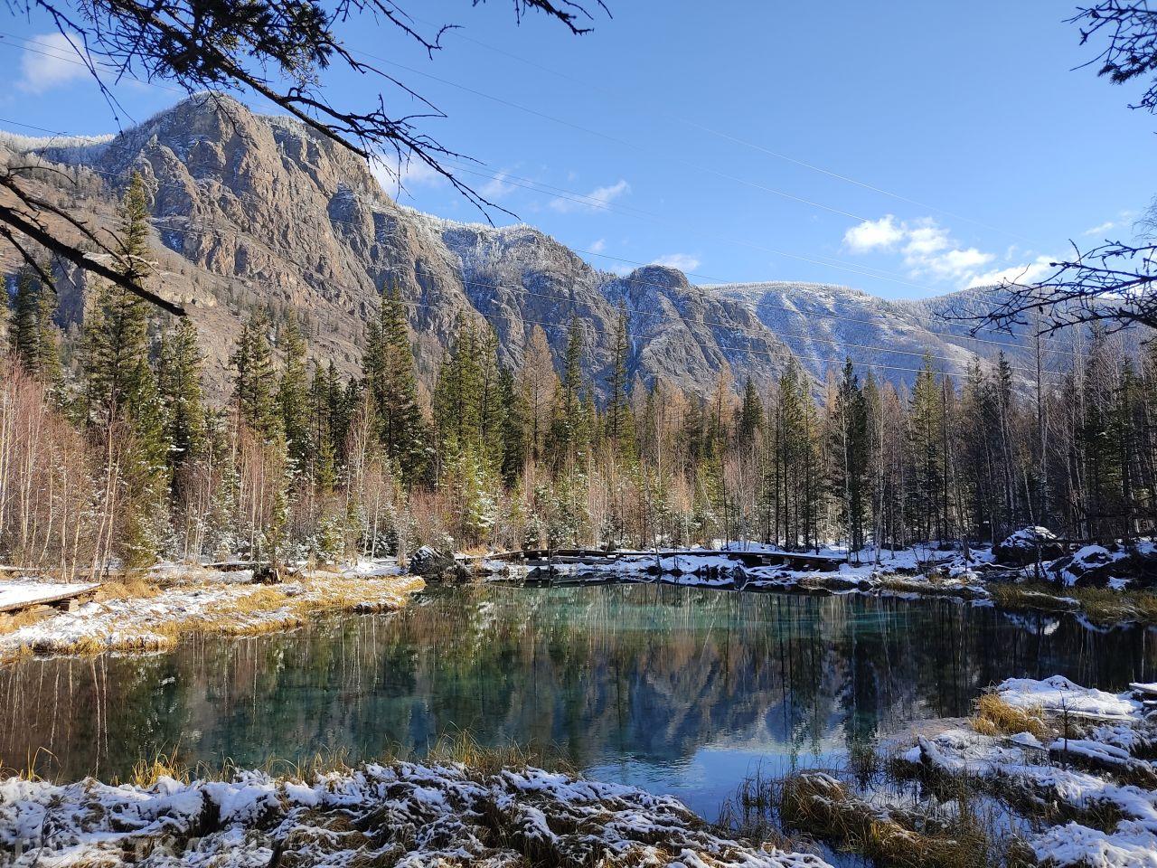 Золотая осень 2024. Гейзеровое озеро