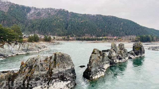 Золотая осень 2024. Село Элекмонар скалы "Зубы Дракона"