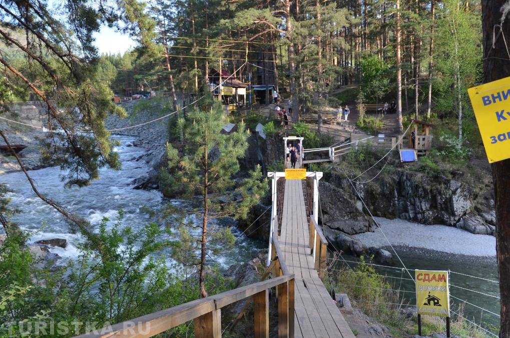 Мост над рекой Чемал