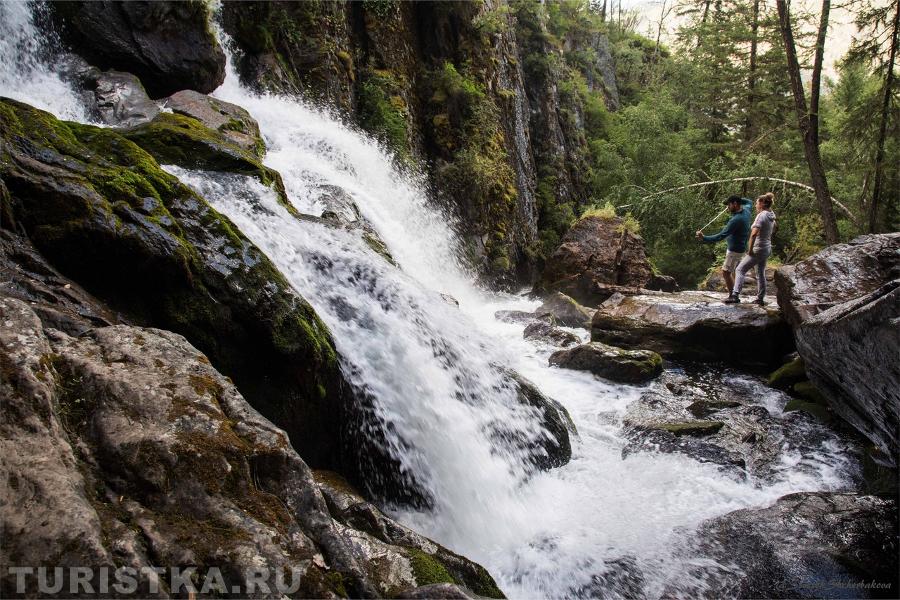 Большой Уларский водопад 