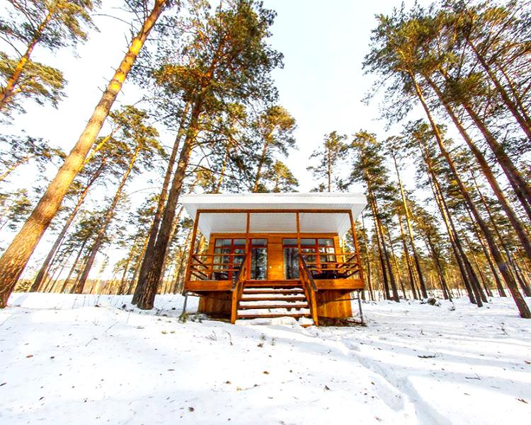 Аппартаменты в Чепош-парк. Алтай