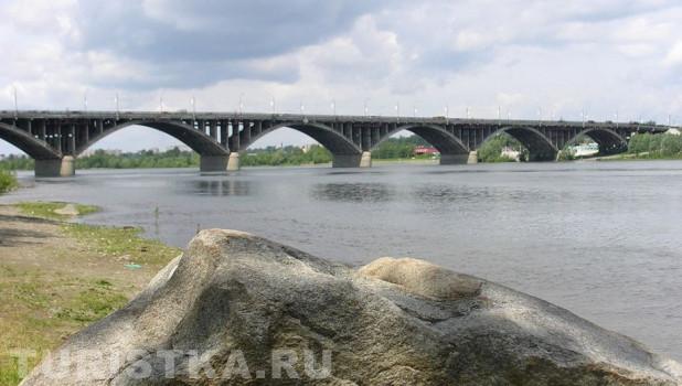 Коммунальный мост в Бийске
