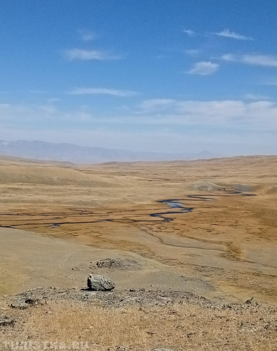 Извилистый профиль реки