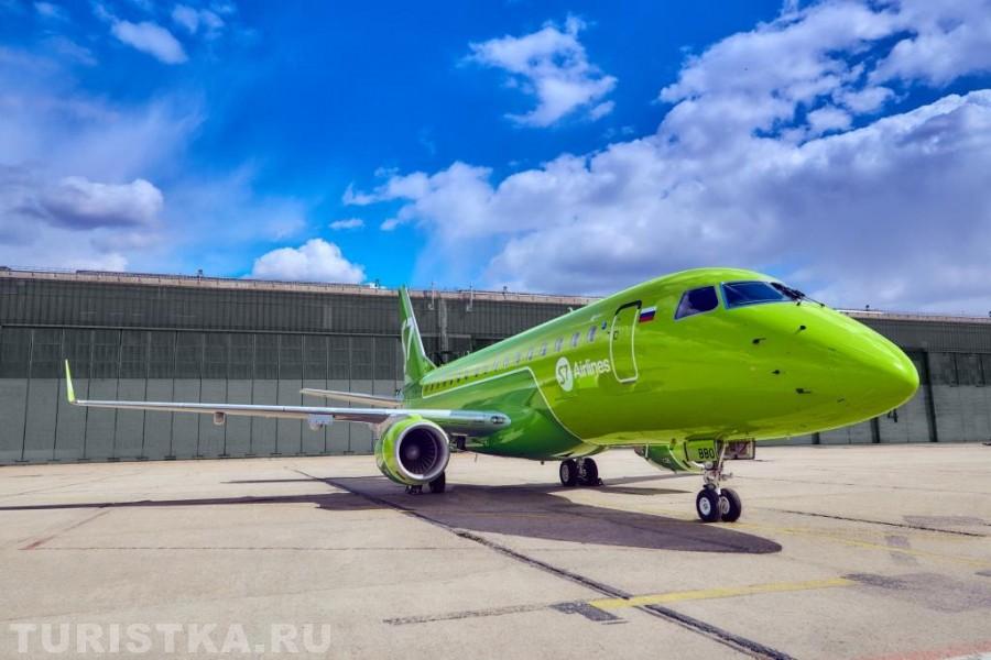 Самолет Embraer 170-LR авиакомпании S7