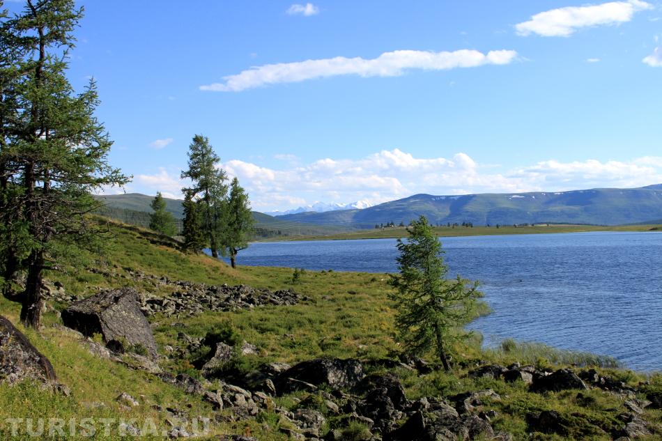 Озеро Узункель Улаганский район. Алтай.