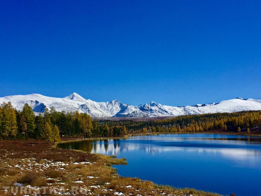 Улуганский перевал, озеро Киделю.