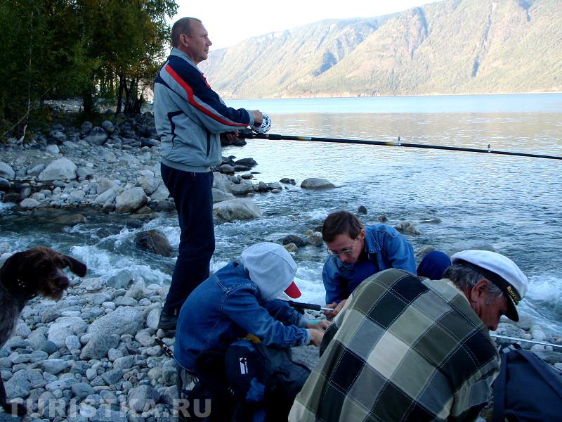 Рыбалка на реке Большие Чили