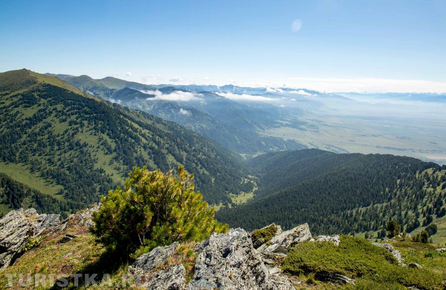 Вид со второй смотровой площадки