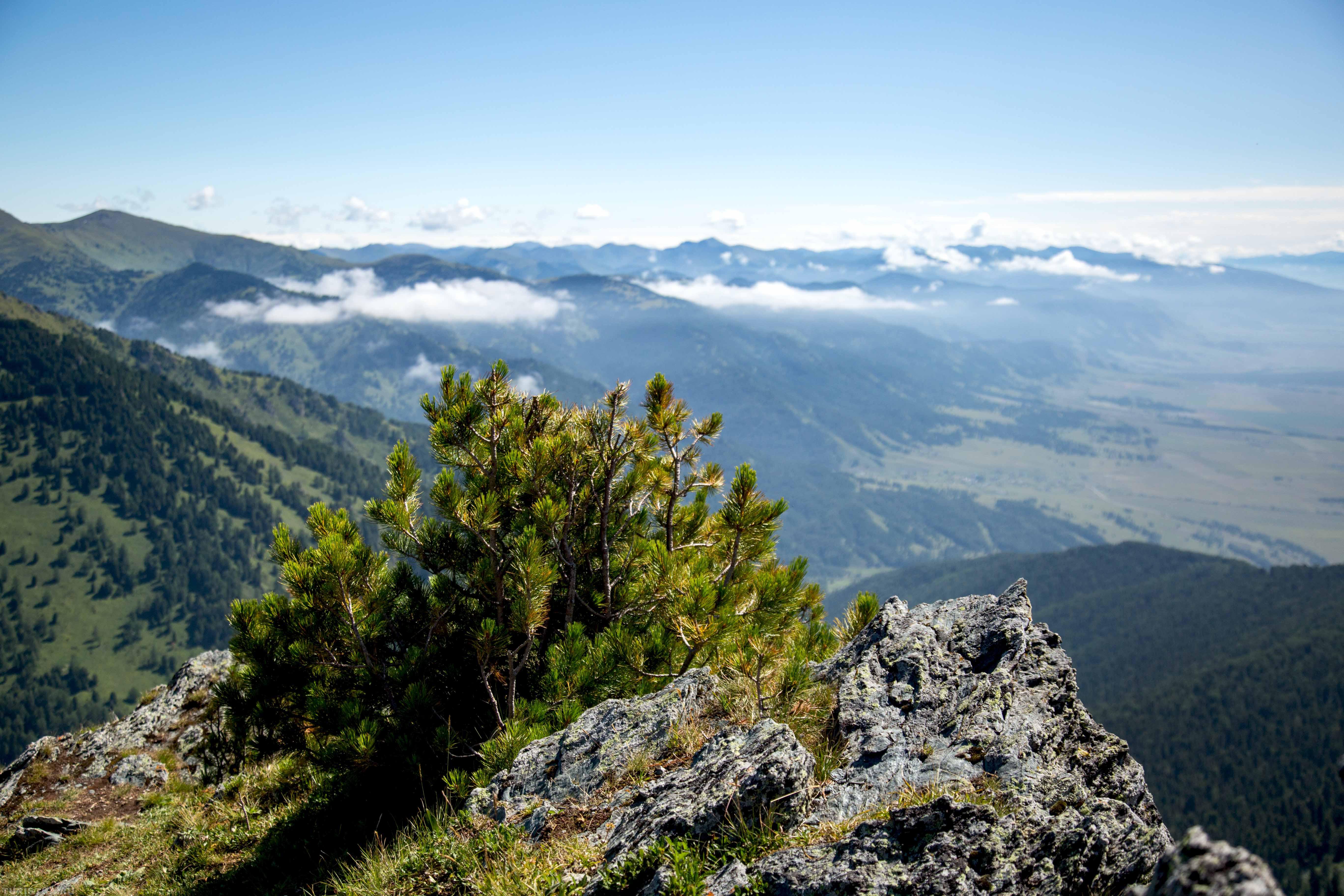 Скалы на второй смотровой площадке.