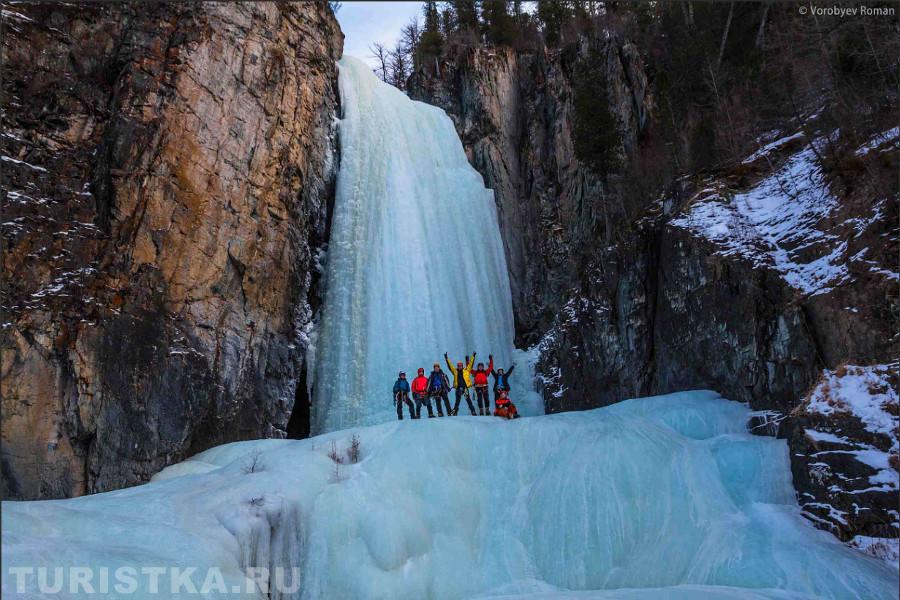 Водопад Чадрик в Улаганском районе